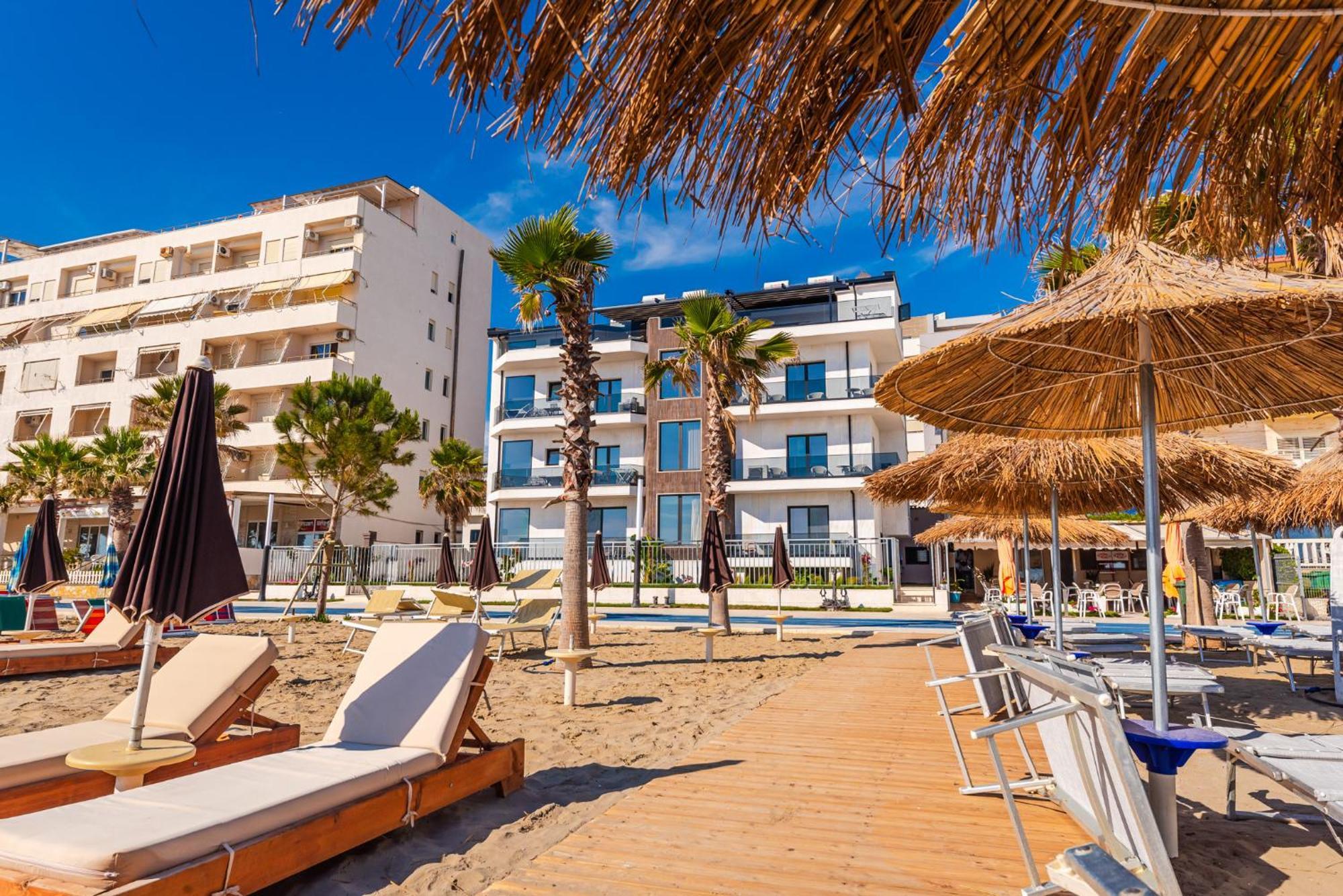 Sea View Apartments Eldo Durres Ngoại thất bức ảnh