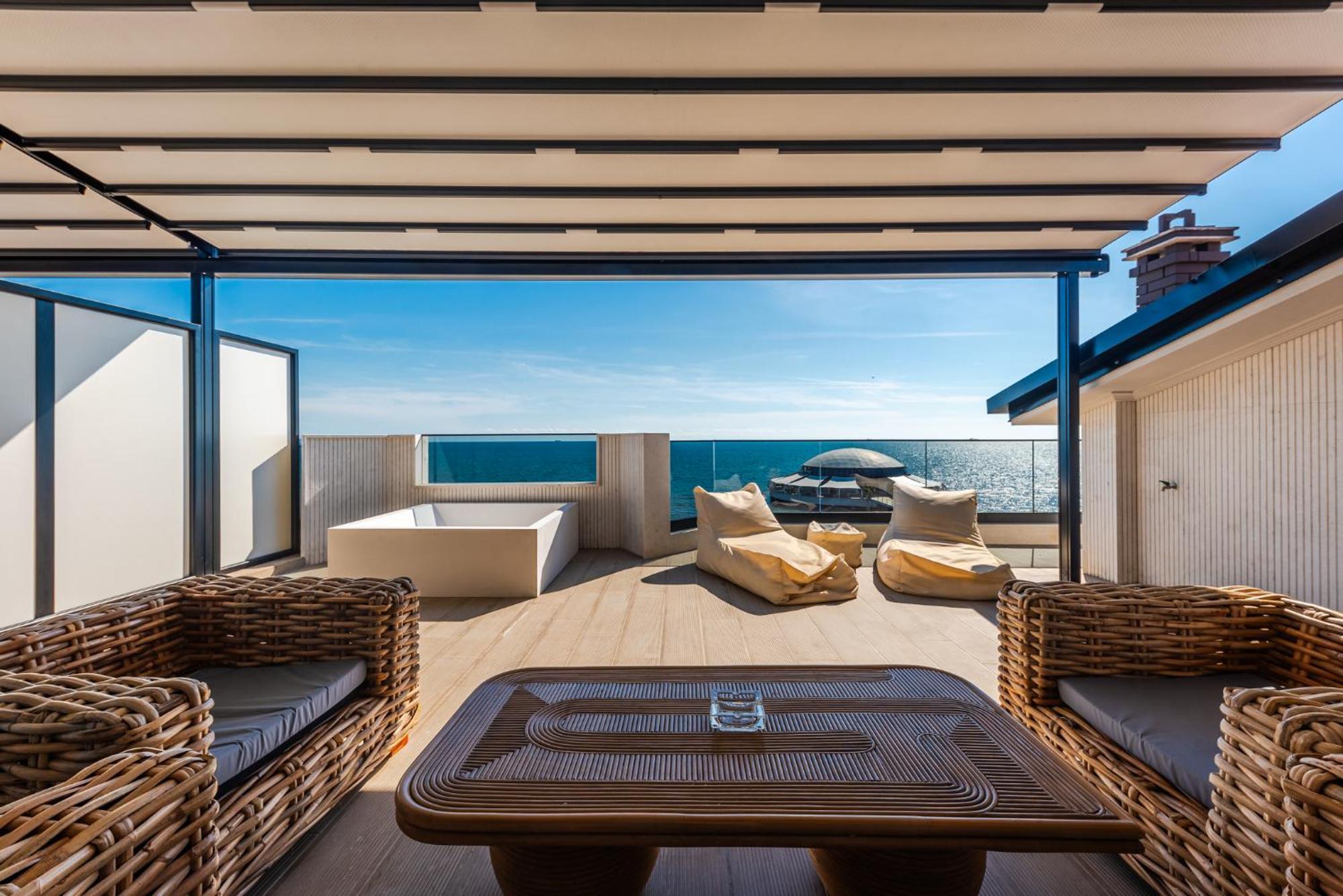Sea View Apartments Eldo Durres Ngoại thất bức ảnh