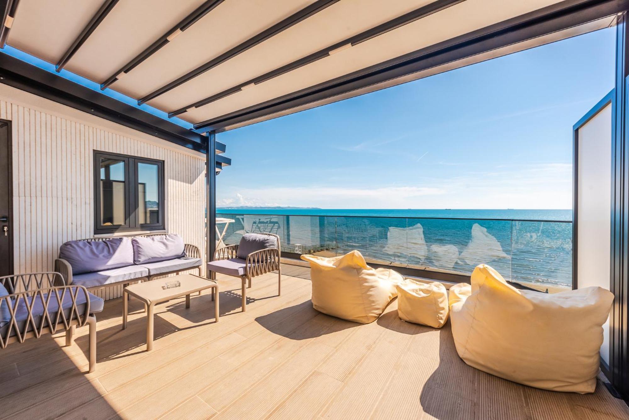 Sea View Apartments Eldo Durres Ngoại thất bức ảnh